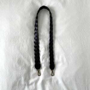Madewell Shoulder Bag Strap: Braided Leather